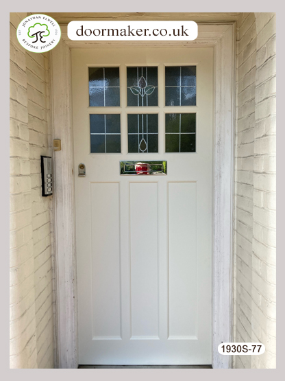 1933s style door made from accoya